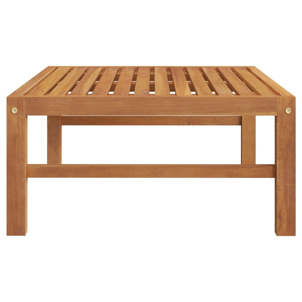 Garden Table 63X63x30 Cm Solid Teak Wood Patio & Garden Tables