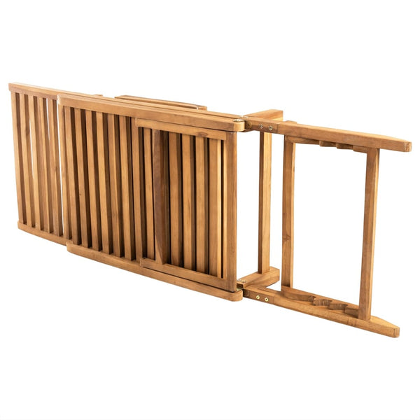 Sun Lounger Solid Teak Wood Loungers