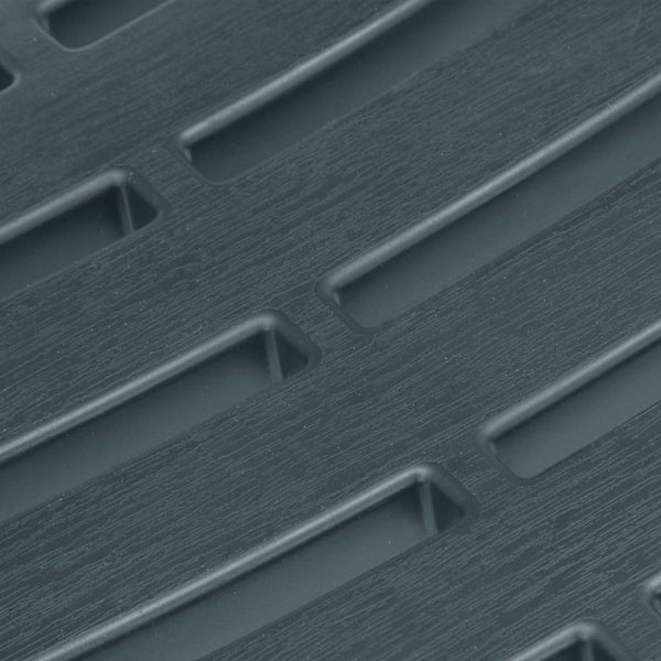 Garden Chairs 2 Pcs Plastic Green Patio Chairs