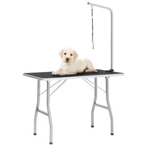 Adjustable Dog Grooming Table With 1 Loop