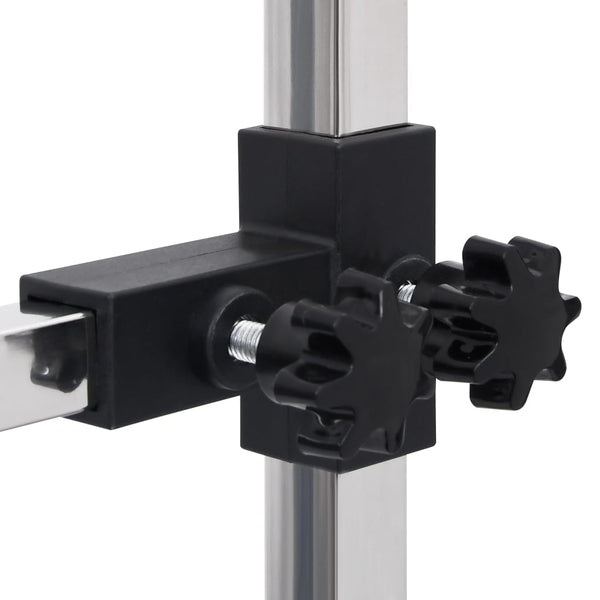 Vidaxl Dog Grooming Table With 2 Loops And Basket Grooming Tables