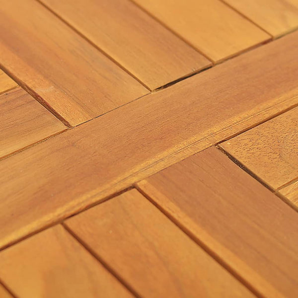 Table Top Solid Teak Wood Round 2.5 Cm 50 Dining Tables