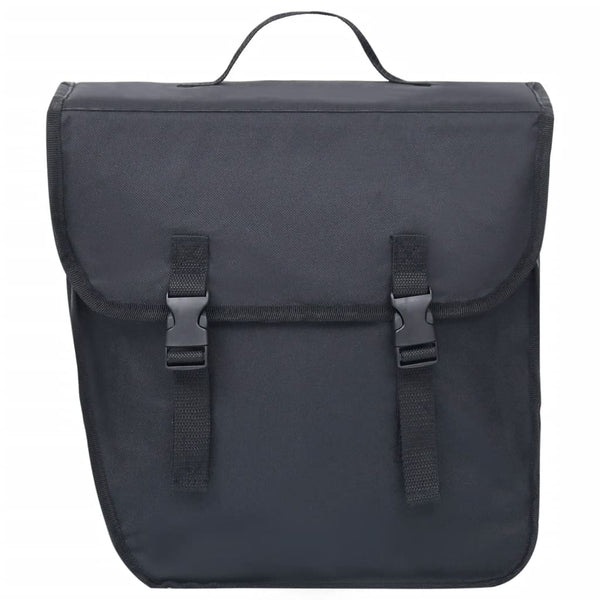 Vidaxl Single Bicycle Bag For Pannier Rack Waterproof 21 L Black Carrier & Pannier Racks