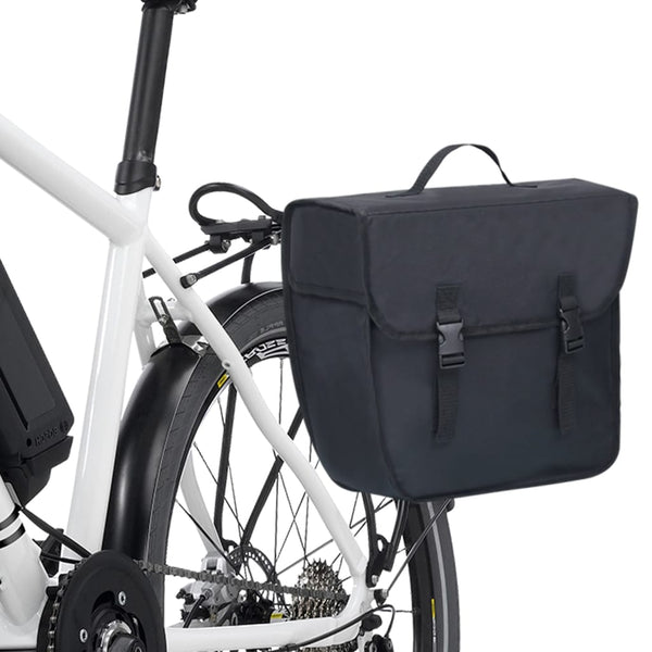 Single Bicycle Bag For Pannier Rack Waterproof 21 L Black