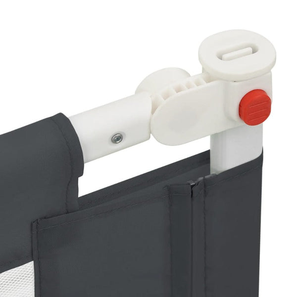 Little One Safety Bed Rail Dark Grey 180X25 Cm Fabric Edge & Corner Guards