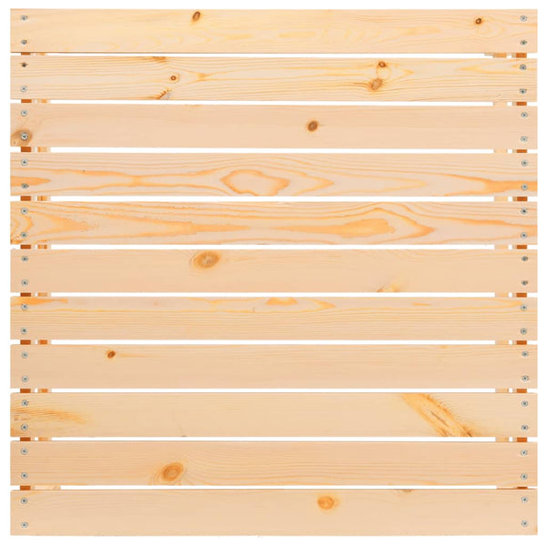 Garden Footstool 70X70x30 Cm Solid Pinewood Ottomans Footstools & Poufs