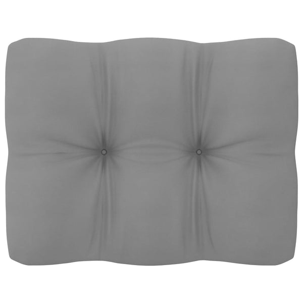 Garden Corner Sofa With Grey Cushions Solid Pinewood Patio Chairs