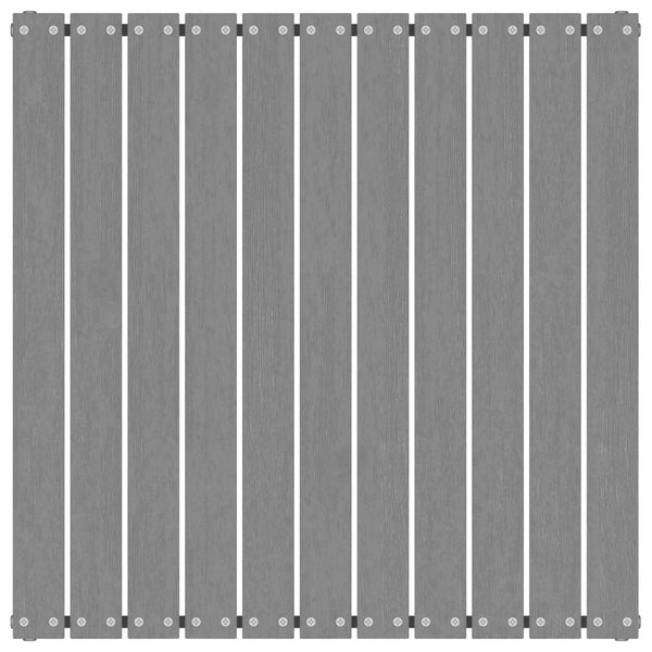 Garden Footstool With Cushion Grey Solid Pinewood Ottomans Footstools & Poufs