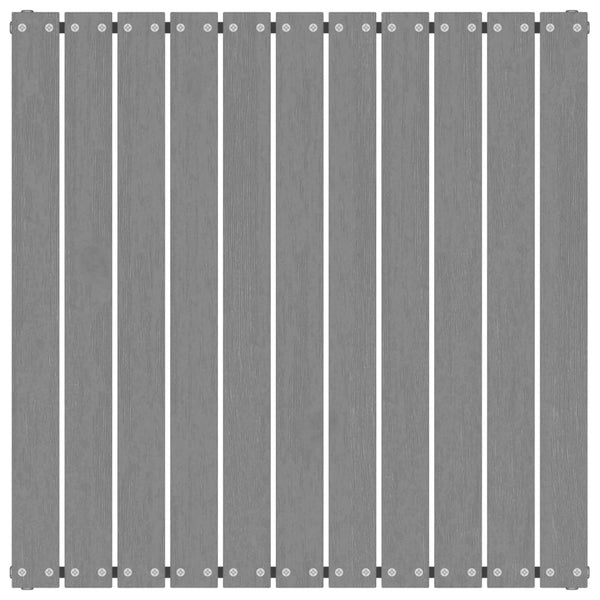 Garden Footstools With Cushions 2 Pcs Grey Solid Pinewood Ottomans Footstools & Poufs