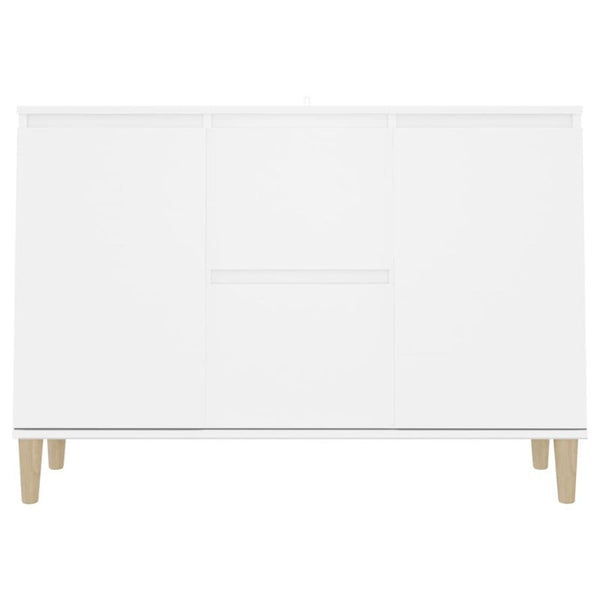Sideboard White 103.5X35x70 Cm Engineered Wood