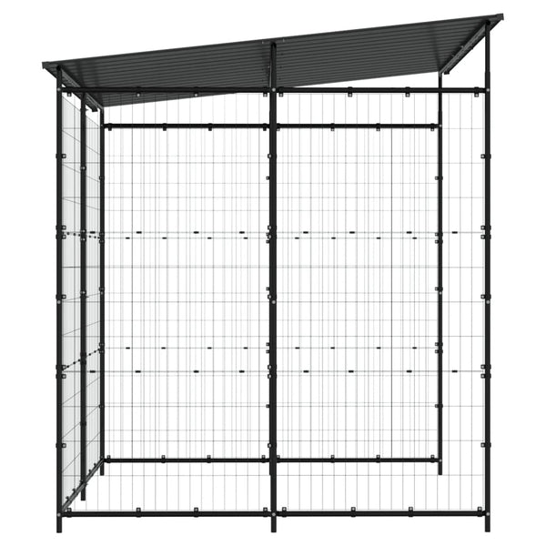 Vidaxl Bicycle Shed 190X190x222 Cm Steel Black Sheds Summerhouses Carports