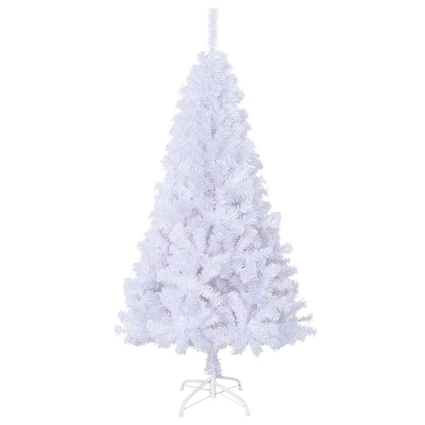Vidaxl Artificial Christmas Tree With Thick Branches White 120 Cm Pvc Seasonal Decorations
