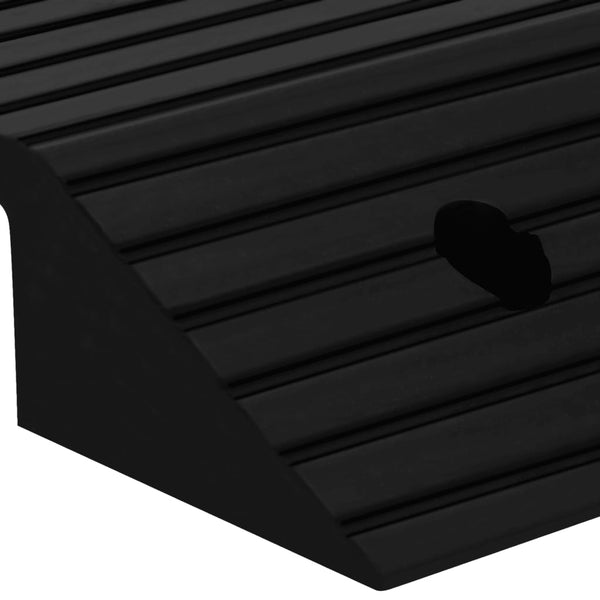 Driveway Ramps Bridge Threshold Ramp 80X40x8 Cm Rubber
