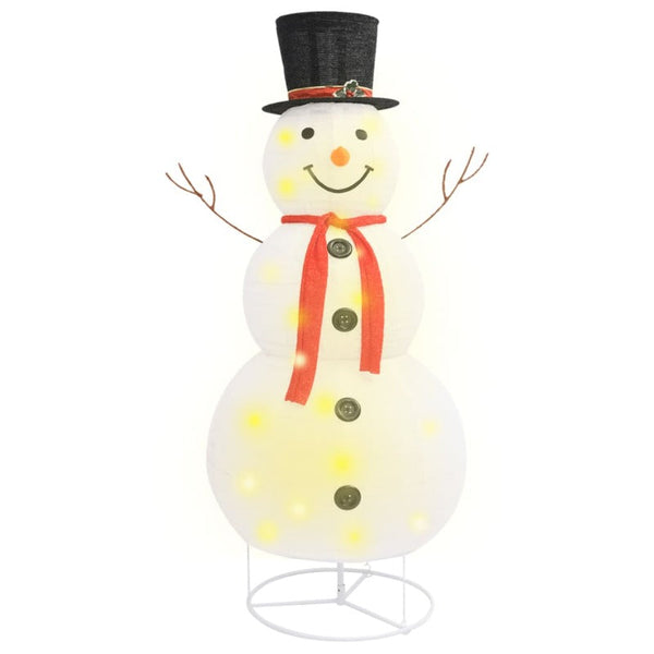 Seasonal Decorations Decorative Christmas Snowman Figure Led Luxury Fabric 180Cm