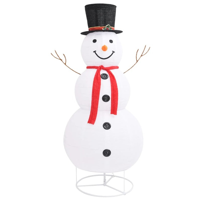 Seasonal Decorations Decorative Christmas Snowman Figure Led Luxury Fabric 180Cm