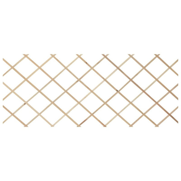 Vidaxl Trellis Fences 5 Pcs Solid Firwood 180X80 Cm Fence Panels