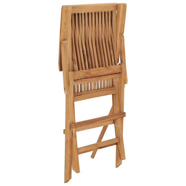Garden Chairs 8 Pcs Solid Teak Wood Patio Chairs
