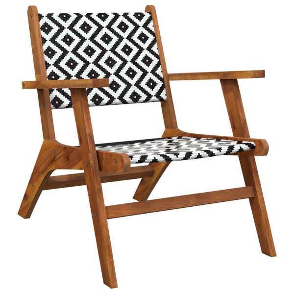 Garden Chairs 2 Pcs Solid Acacia Wood Patio Chairs