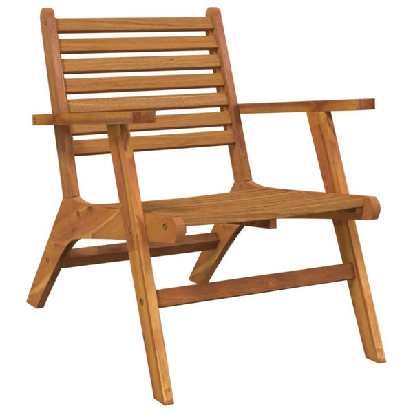 Garden Chairs 2 Pcs Solid Wood Acacia