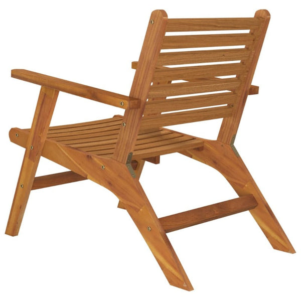Garden Chairs 2 Pcs Solid Wood Acacia
