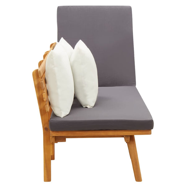 Garden Day Bed 200X65 Cm Solid Wood Acacia Loungers