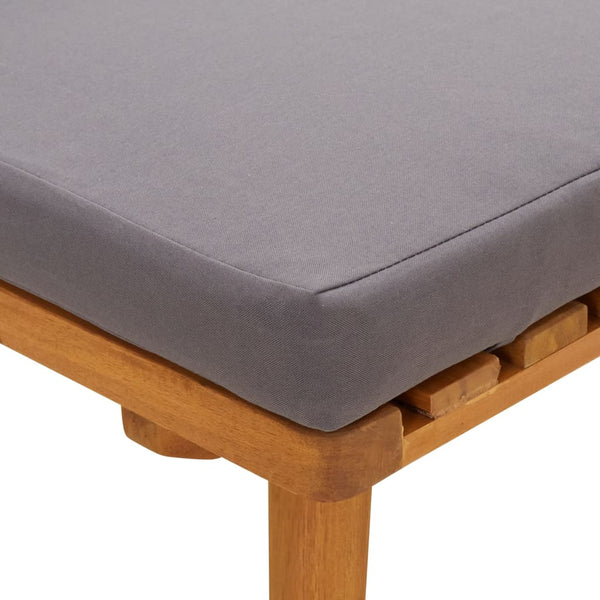 Garden Day Bed 200X65 Cm Solid Wood Acacia Loungers