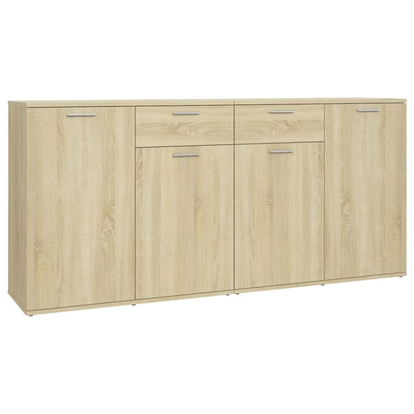 Sideboard Sonoma Oak 160X36x75 Cm Engineered Wood Sideboards & Buffets