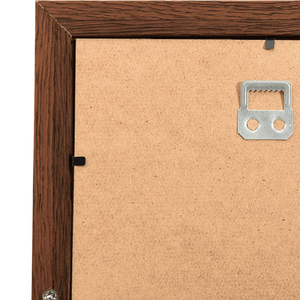 Vidaxl Collage Photo Frame Dark Brown Mdf For 10 Pictures 10X15 Cm Photo Frames
