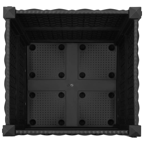 Vidaxl Raised Bed 40X40x38 Cm Polypropylene Raised Garden Beds