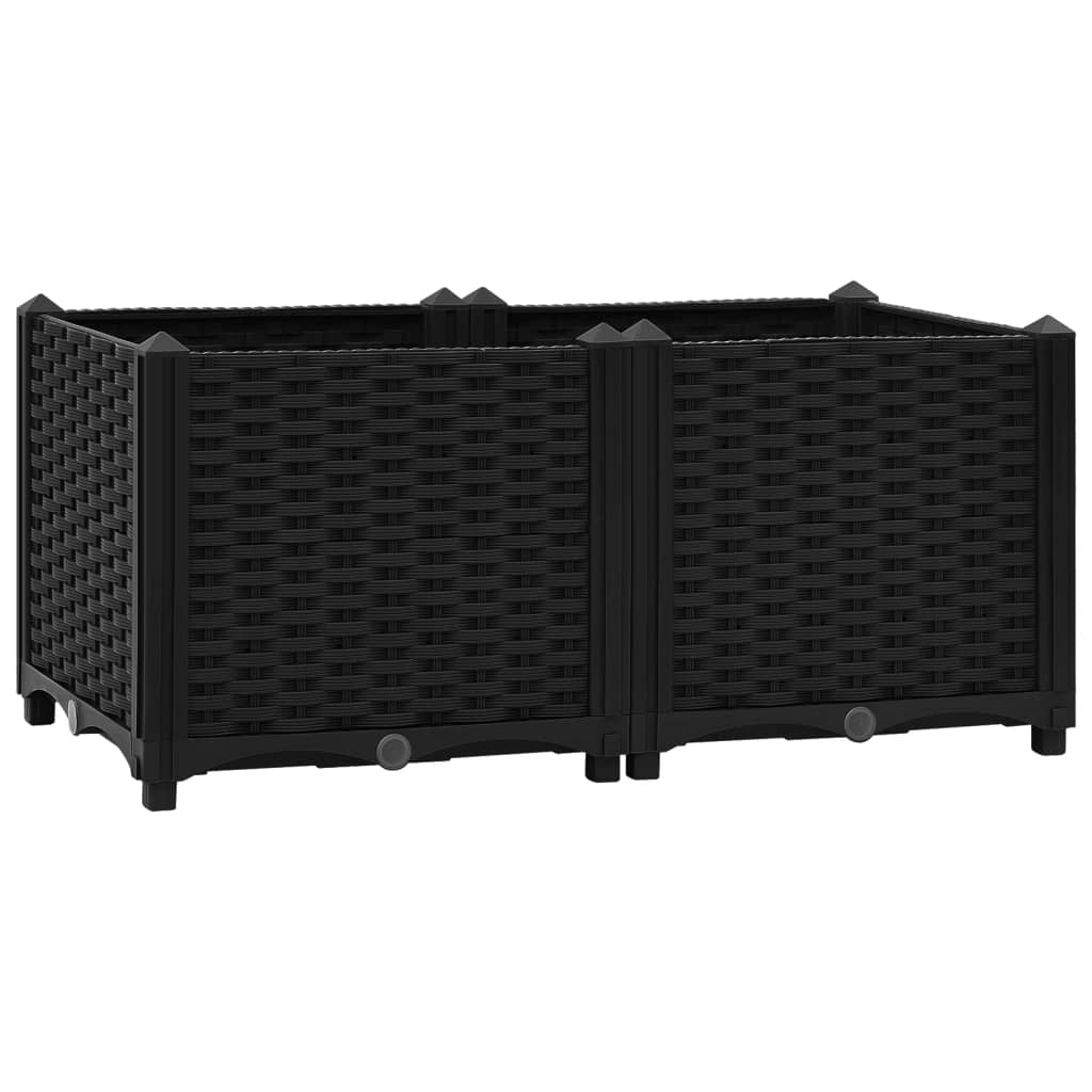 Vidaxl Raised Bed 80X40x38 Cm Polypropylene Raised Garden Beds