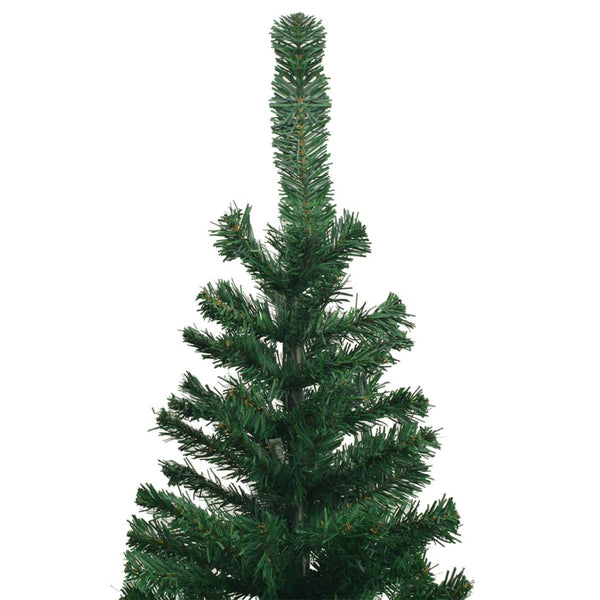 Artificial Christmas Tree With Leds 240 Cm Green Seasonal Decorations