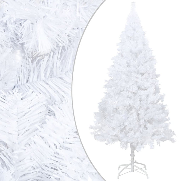 Vidaxl Artificial Pre Lit Christmas Tree With Thick Branches White 120 Cm Seasonal Decorations