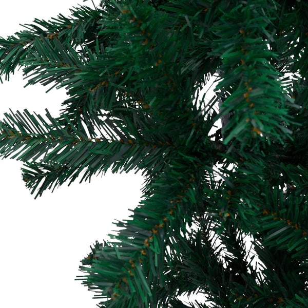 Vidaxl Upside Down Artificial Pre Lit Christmas Tree Green 180 Cm Seasonal Decorations