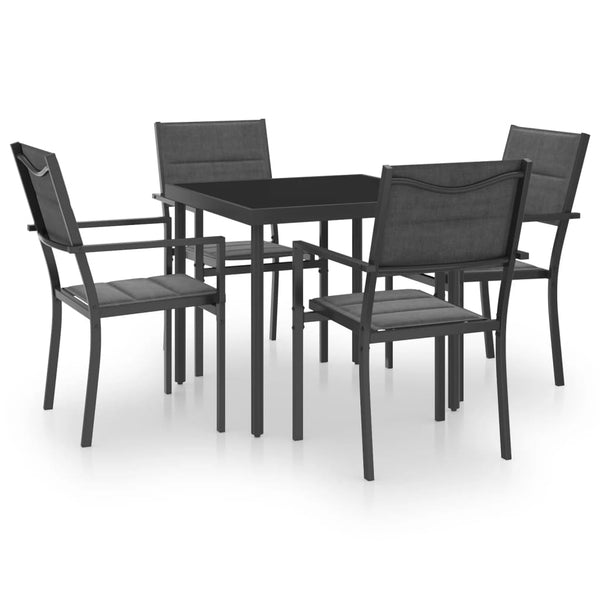 5 Piece Outdoor Dining Set Steel Outdoor Dining Sets