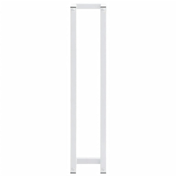 Towel Rack White 12.5X12.5X60 Cm Steel Towel Racks