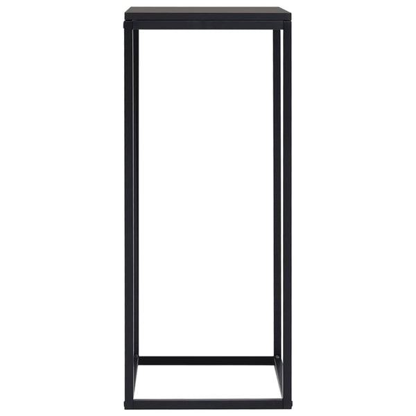 2 Pcs Black Steel Side Tables