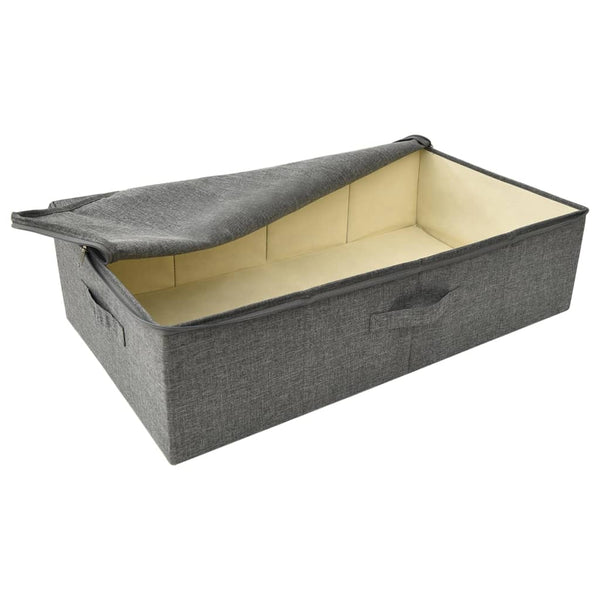 2 Pcs Fabric 70X40x18 Cm Anthracite Storage Boxes
