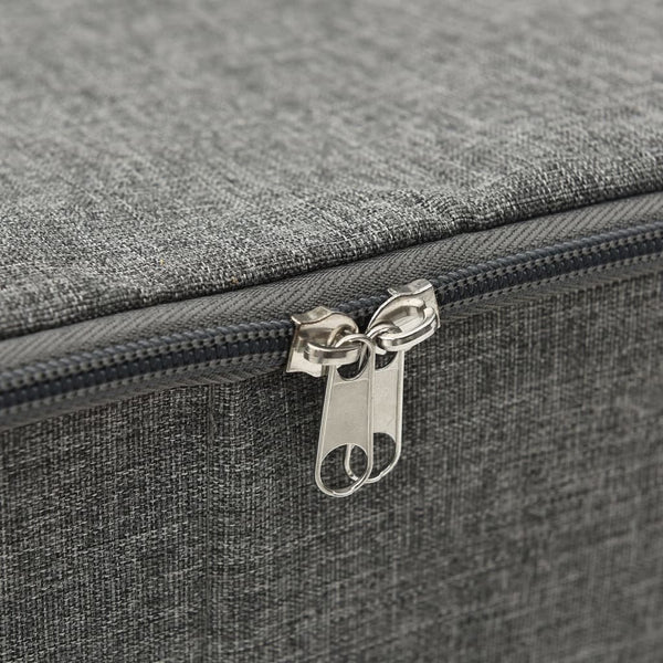 2 Pcs Fabric 70X40x18 Cm Anthracite Storage Boxes