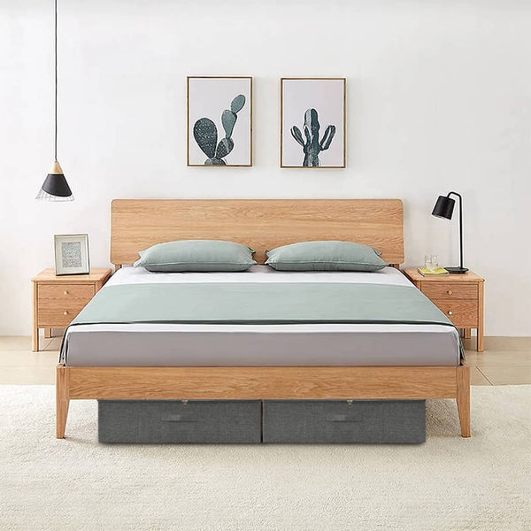 2 Pcs Fabric 70X40x18 Cm Anthracite Storage Boxes