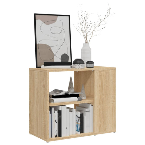 Side Cabinet Sonoma Oak 60X30x50 Cm Engineered Wood Cabinets & Cupboards
