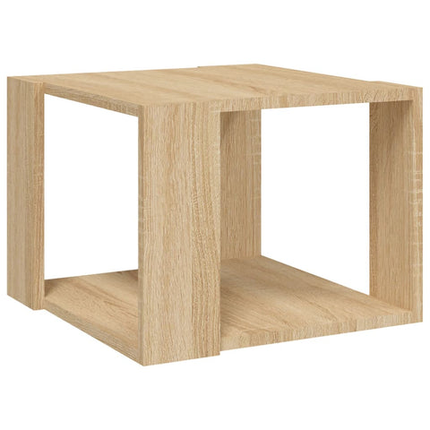 Coffee Table Sonoma Oak 40X40x30 Cm Engineered Wood Coffee Tables