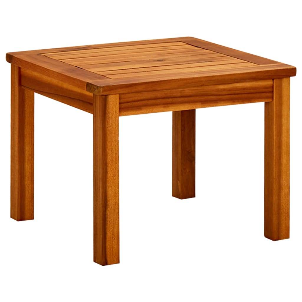 Garden Coffee Table 45X45x36 Cm Solid Acacia Wood Coffee Tables