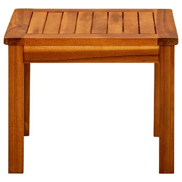Garden Coffee Table 45X45x36 Cm Solid Acacia Wood Coffee Tables