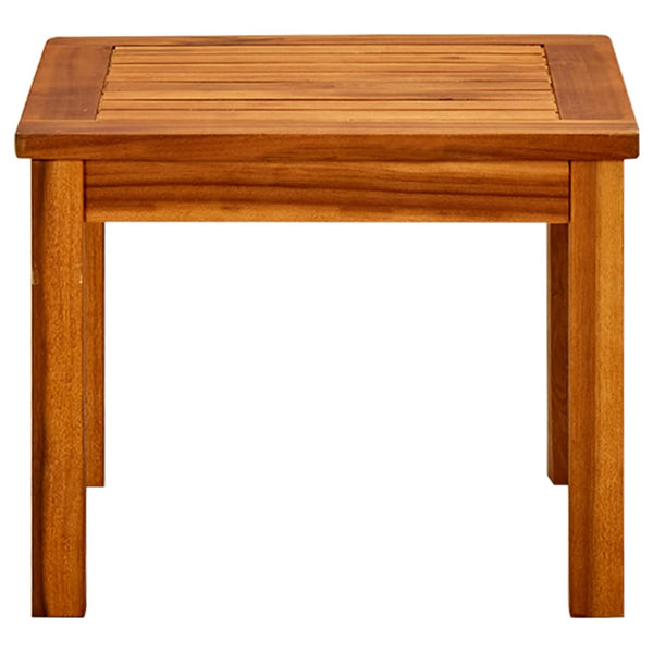 Garden Coffee Table 45X45x36 Cm Solid Acacia Wood Coffee Tables