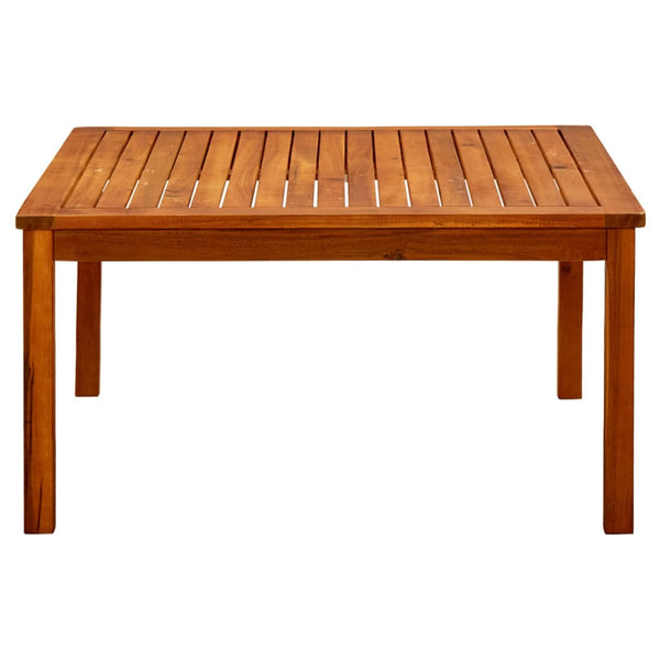 Garden Coffee Table 85X85x45 Cm Solid Acacia Wood Coffee Tables
