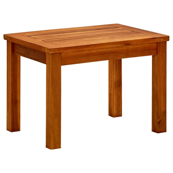 Garden Coffee Table 50X35x36 Cm Solid Acacia Wood