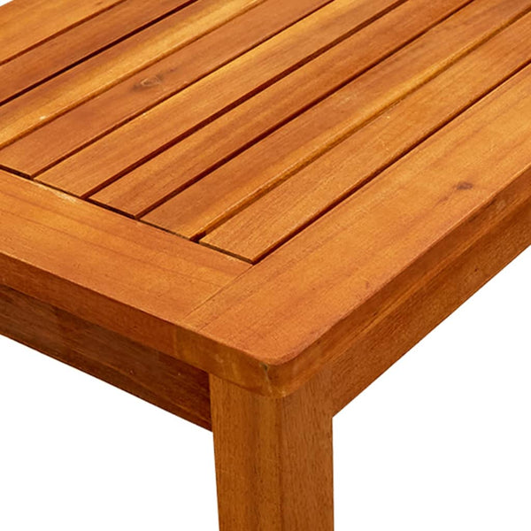 Garden Coffee Table 50X35x36 Cm Solid Acacia Wood