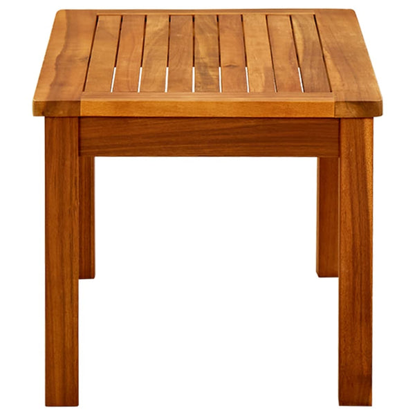 Garden Coffee Table 70X40x36 Cm Solid Acacia Wood Coffee Tables