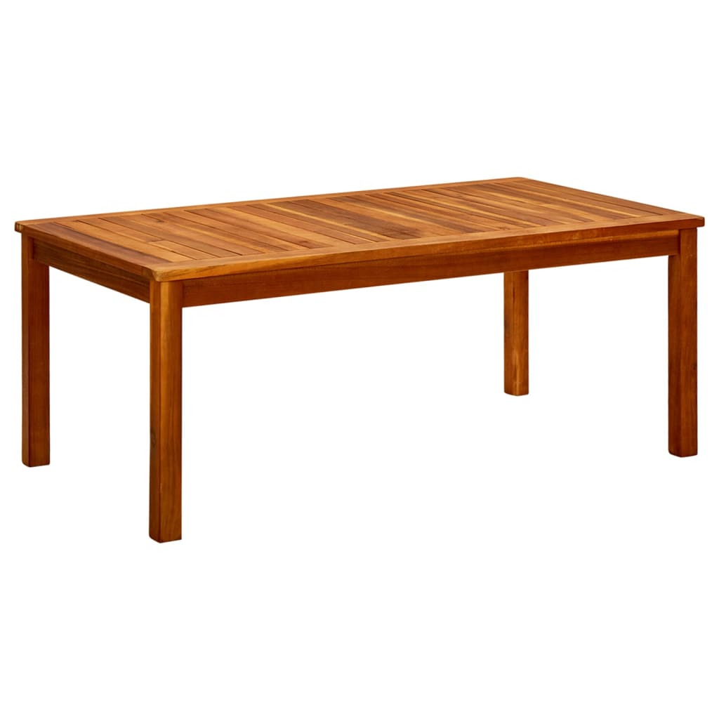 Garden Coffee Table 110X60x45 Cm Solid Acacia Wood Coffee Tables