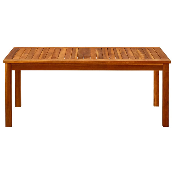Garden Coffee Table 110X60x45 Cm Solid Acacia Wood Coffee Tables